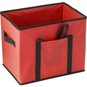 Nonwoven (80 gr/m2) car organizer Remi, red (Car accesories)