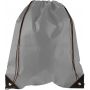 Nonwoven (80 gr/m2) drawstring backpack Nathalie, grey