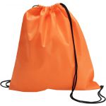 Nonwoven (80 gr/m2) drawstring backpack Nico, orange (6232-07CD)