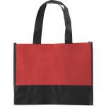 Nonwoven (80 gr/m2) shopping bag Brenda, red (0971-08)