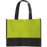Nonwoven (80 gr/m2) shopping bag, lime (0971-19CD)