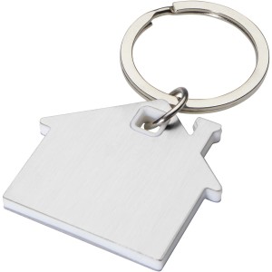Nook house-shaped keychain, White <font size=1>[ENG]</font>