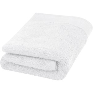 Nora 550 g/m2 Baumwollhandtuch 50 x 100 cm, weiss