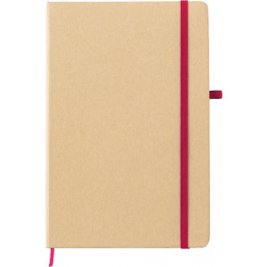 Stonepaper notebook Cora, red (Notebooks)