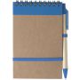 Cardboard notebook Emory, light blue