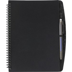 PP notebook Aaron, black (Notebooks)