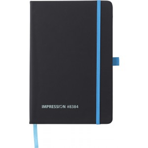 PU notebook Charlene, light blue (Notebooks)