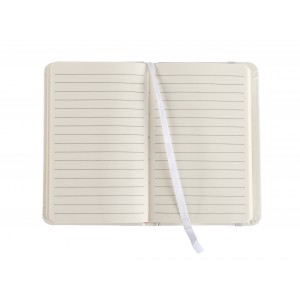 PU notebook Dita, white (Notebooks)