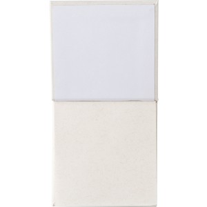 Recycled milk carton note block Thalassa, White (Notebooks)