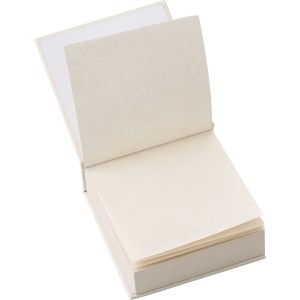 Recycled milk carton note block Thalassa, White (Notebooks)
