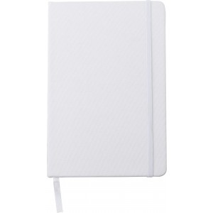 RPET Notebook (A5) Samira, white (Notebooks)