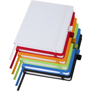 Thalaasa ocean-bound plastic hardcover notebook, White (Notebooks)