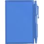 ABS notebook with pen Lucian, blue