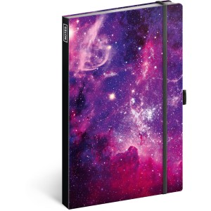 Notesz Galaxy, vonalas, 13  21 cm (Calendars)