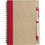 Notizbuch aus recyceltem Papier Stella, Rot (2715-08CD)