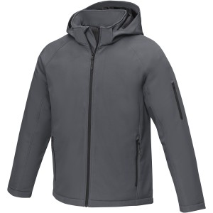 Notus men's padded softshell jacket, Storm grey (Jackets)