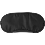 Nylon (190T) eye mask Clarke, black (8466-01)