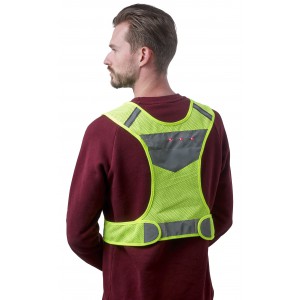 Nylon (600D) safety vest Minna, yellow (Reflective items)