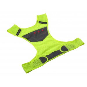 Nylon (600D) safety vest Minna, yellow (Reflective items)