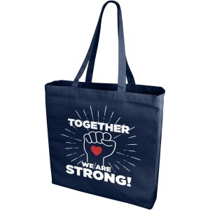 Odessa 220 g/m2 cotton tote bag, Navy (cotton bag)