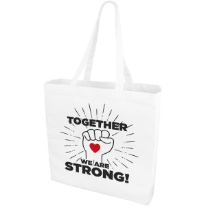 Odessa 220 g/m2 cotton tote bag, White (cotton bag)