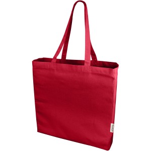 Odessa 220 g/m2 recycled tote bag, Red (Shopping bags)