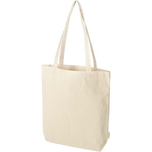 Odisha 180 g/m2 OCS organic wide bottom tote bag 11L, Natura <font size=1>[ENG]</font>