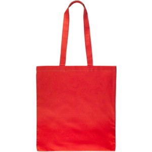 Oeko-Tex cotton (140 gsm) shopping bag Kenneth, red (Shopping bags)