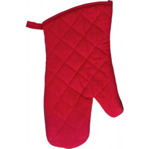Ofenhandschuhe aus Baumwolle Elsie, Rot (Kchentextilien)