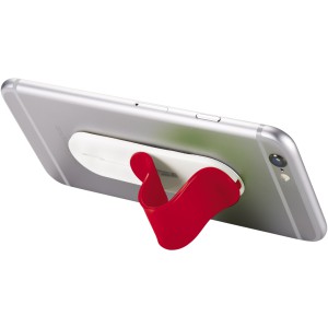 Compress smartphone stand, Red (Office desk equipment)