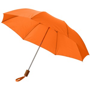 Oho 20" Kompaktregenschirm, orange