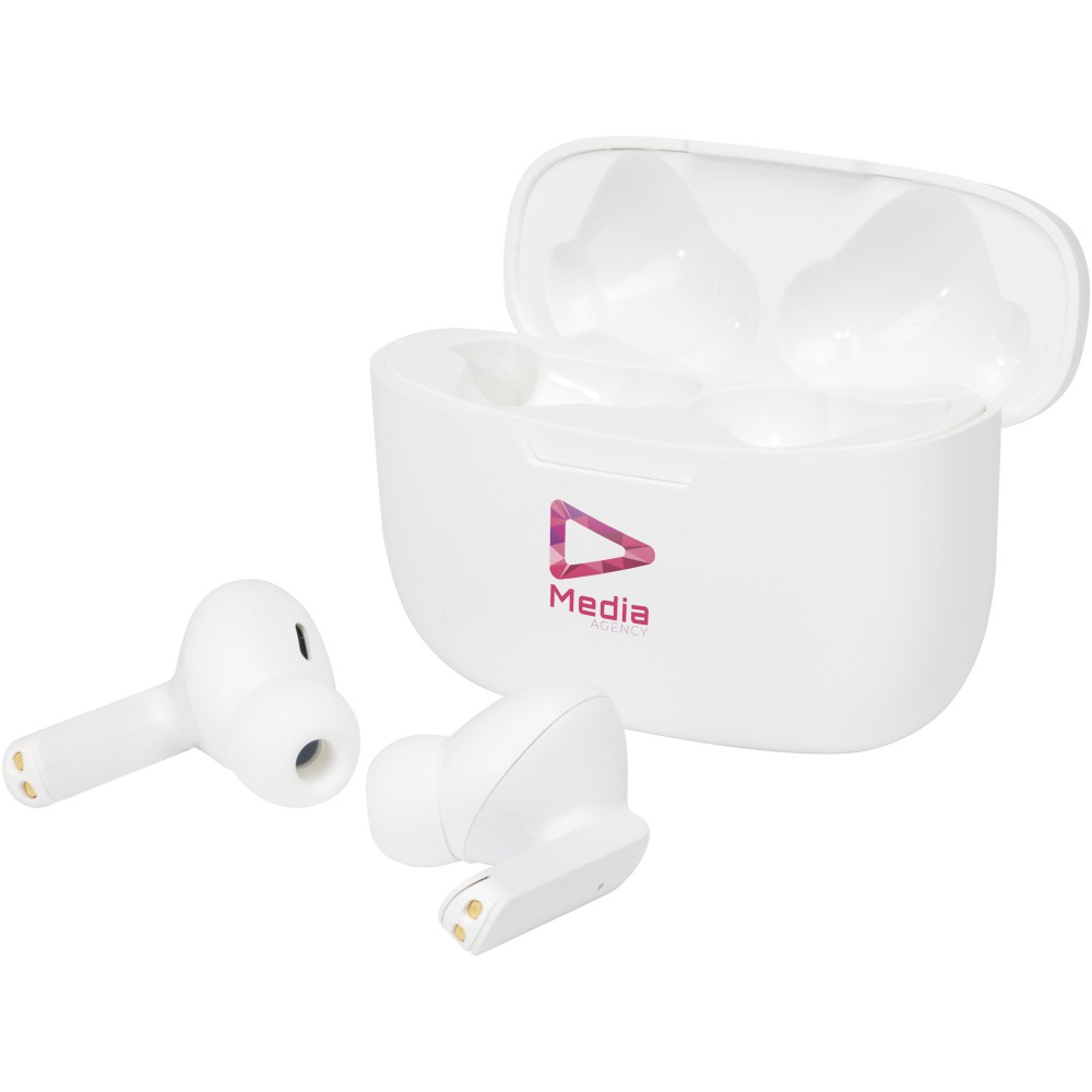 Essos 2.0 True Wireless Auto-Pair-Ohrhörer mit Etui, weiss (Ohrhörer, Kopfhörer)