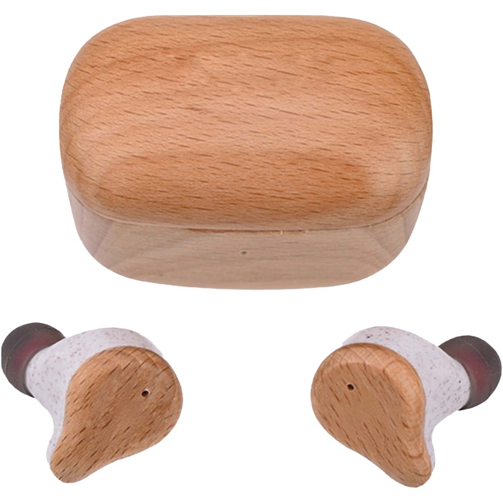 Prixton TWS163 earbuds, Wood (Ohrhörer, Kopfhörer)