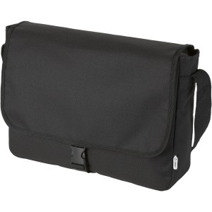 Retrend RPET Schultertasche 6L, schwarz
