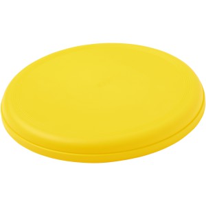 Orbit recycled plastic frisbee, Yellow (Sports equipment)