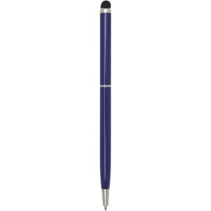 Ore aluminium ballpoint pen with stylus (blue ink), Ocean bl (Metallic pen)