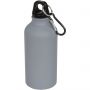 Oregon 400 ml matte sport bottle with carabiner, Grey