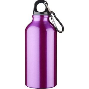 Oregon 400 ml sport bottle with carabiner, Purple (Sport bottles)