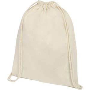 Oregon 140 g/m2 Turnbeutel aus Baumwolle 5L, natural