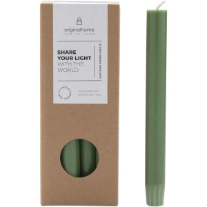 Originalhome Matcha Dinner Kerze, heather grn