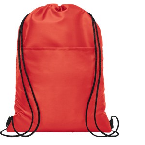 Oriole 12-can drawstring cooler bag, Red (Cooler bags)