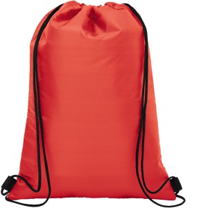 Oriole 12-can drawstring cooler bag, Red (Cooler bags)