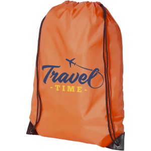 Oriole premium drawstring backpack, Orange (Backpacks)