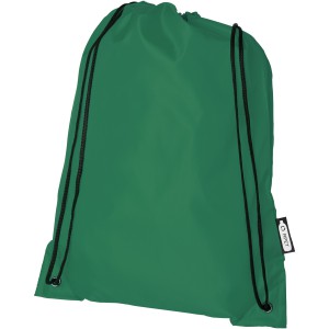 Oriole RPET drawstring backpack 5L, Green (Backpacks)