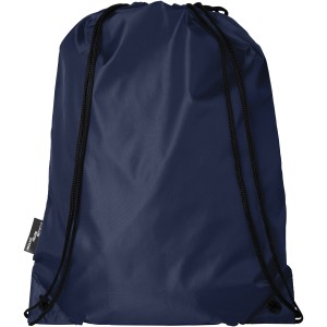 Oriole RPET drawstring backpack, Blue (Backpacks)