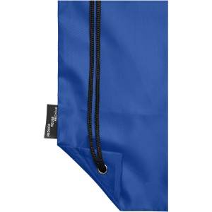 Oriole RPET drawstring backpack, Blue (Backpacks)