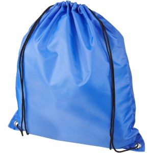 Oriole RPET drawstring backpack, Blue (Backpacks)