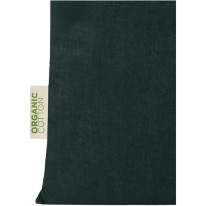 Orissa 100 g/m2 GOTS organic cotton tote bag 7L, Dark green (cotton bag)