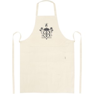 Orissa 200 g/m2 GOTS organic cotton apron, Natural (Apron)