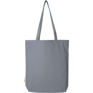 Orissa 270 g/m2 organic tote bag 10L, Grey (Shopping bags)